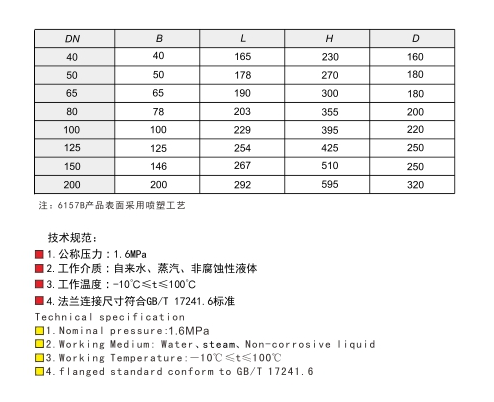 Z45T-16Z型灰铸铁暗杆法兰手动闸阀