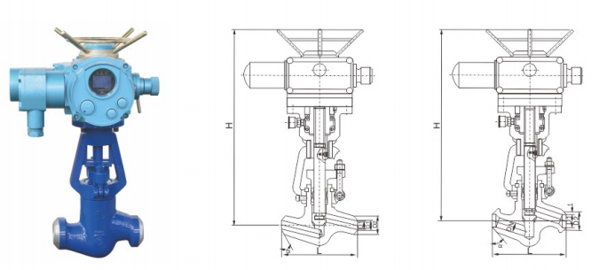 J961H/Y-100/140/200/250/320C/V型铸钢对焊电动高温高压电站截止阀
